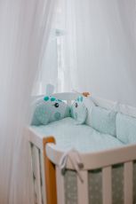 Дитячий постільний комплект Veres Love is mint 6 одиниць
